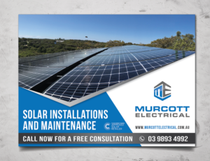 Diseño de Flyer por alex989 para Murcott Electrical Pty Ltd | Diseño: #22650093