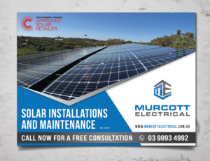Diseño de Flyer por alex989 para Murcott Electrical Pty Ltd | Diseño: #22659322