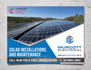 Diseño de Flyer por alex989 para Murcott Electrical Pty Ltd | Diseño: #22659550