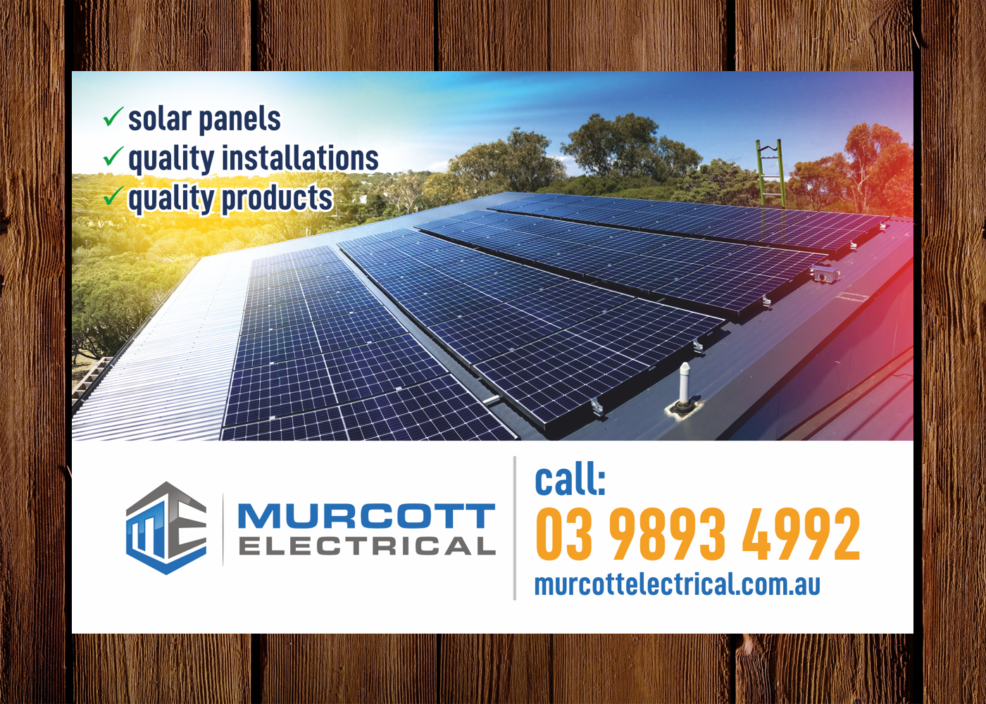 Flyer Design by 3-ikE for Murcott Electrical Pty Ltd | Design #22612766