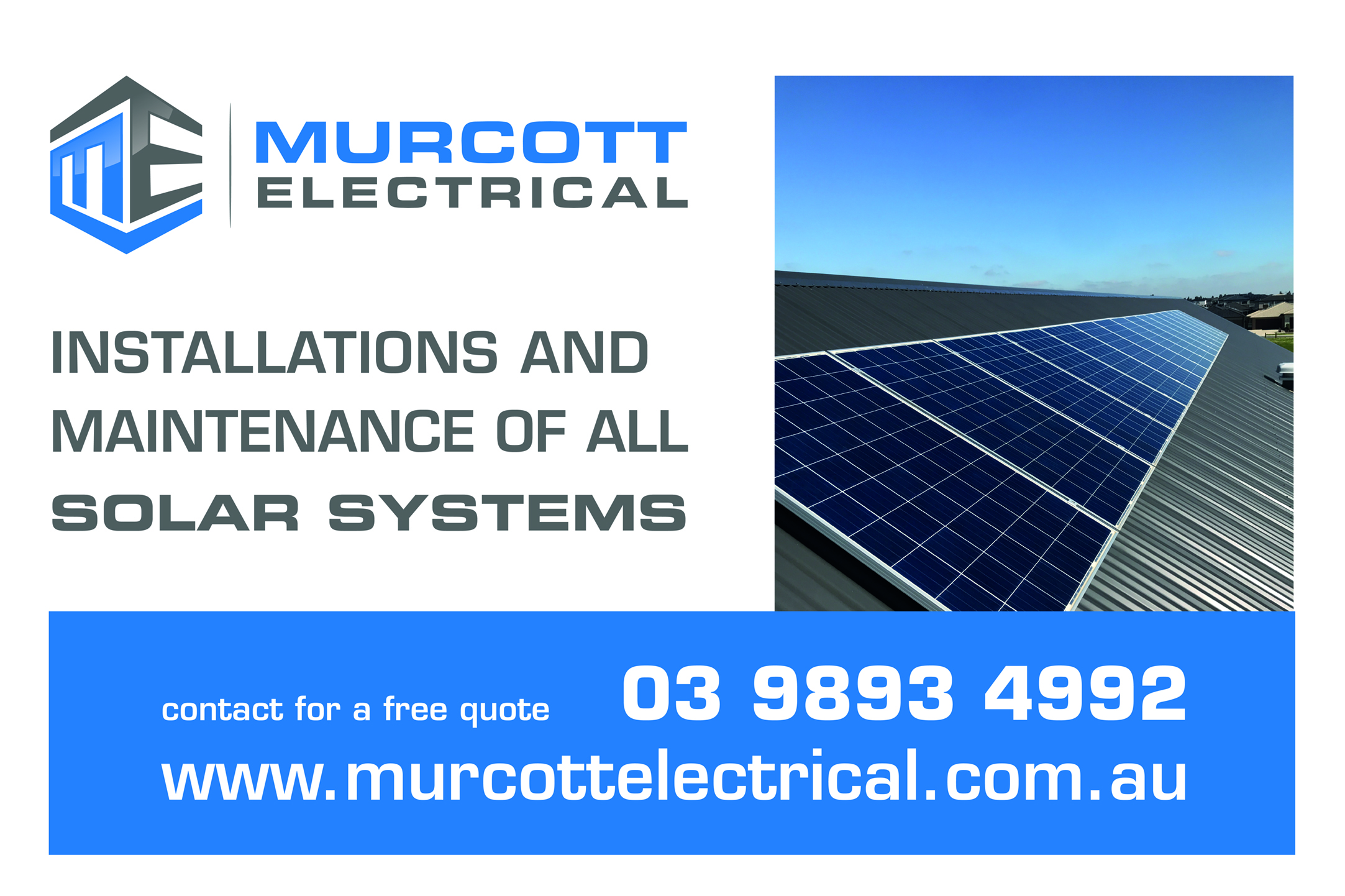 Flyer Design by quebarbaridadDG for Murcott Electrical Pty Ltd | Design #22609317