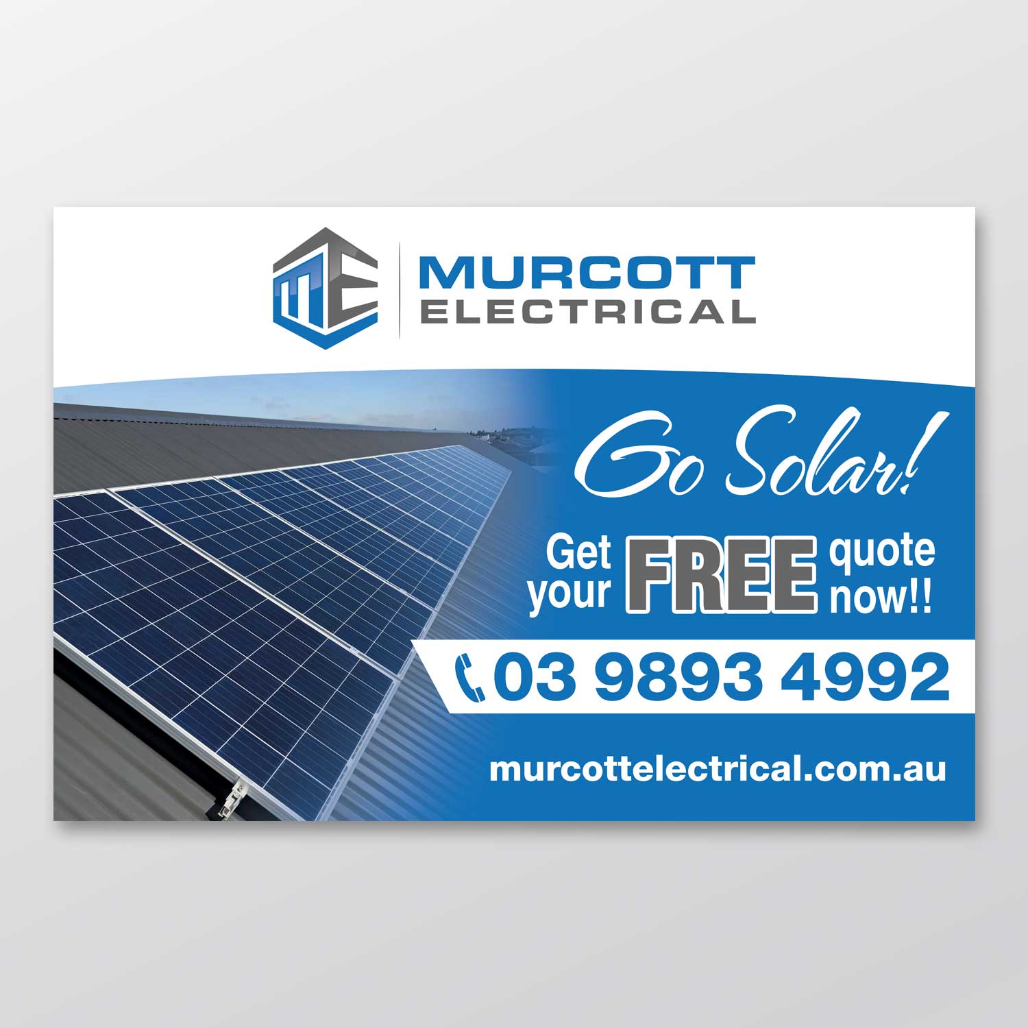 Flyer Design by - SWING - for Murcott Electrical Pty Ltd | Design #22624920
