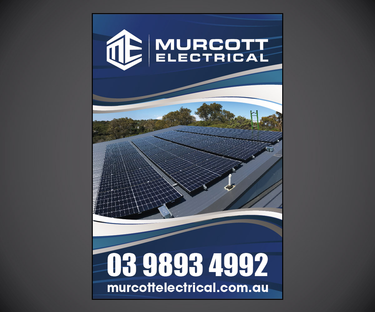 Diseño de Flyer por Isnah Logo para Murcott Electrical Pty Ltd | Diseño #22652112