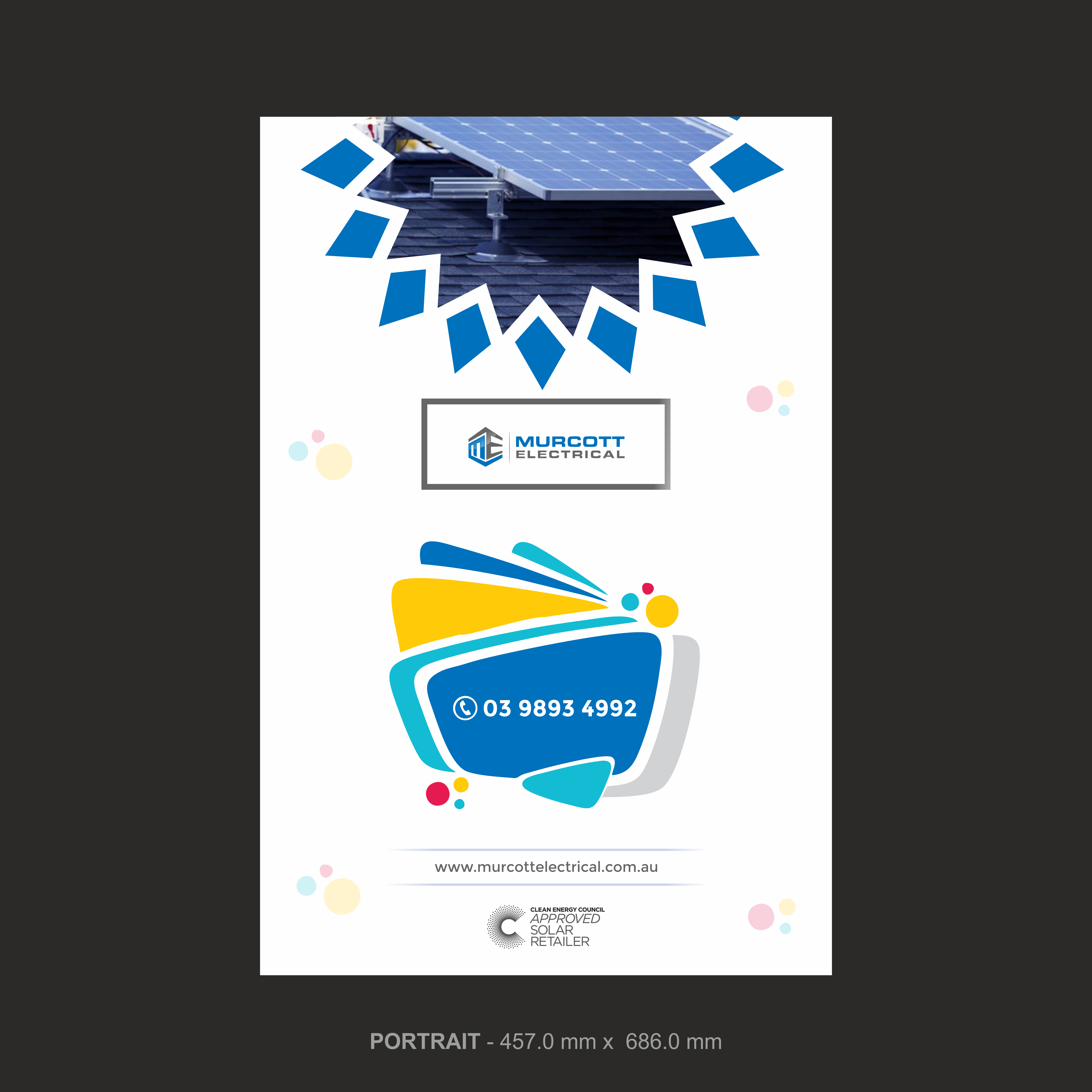 Diseño de Flyer por chidiebere_chukwuma 2 para Murcott Electrical Pty Ltd | Diseño #22657275