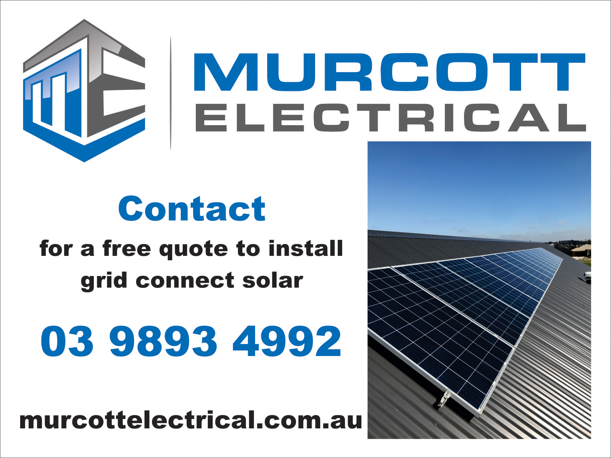 Flyer Design by Madhusudan for Murcott Electrical Pty Ltd | Design #22619922