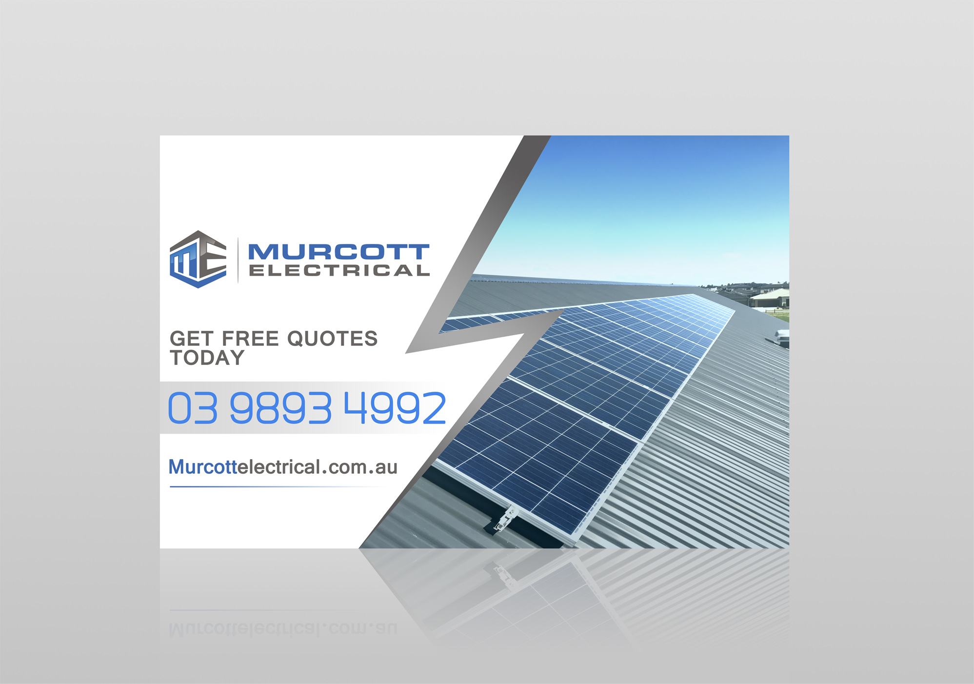 Flyer Design by Adnan.design for Murcott Electrical Pty Ltd | Design #22608593