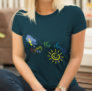 Break The Cycle - Be The Change | Design de T-shirt par Krasimira Georgieva