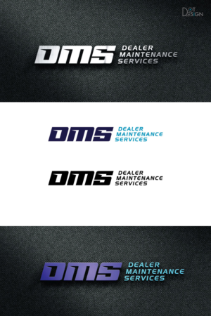 'Dealer Maintenance Services' or 'DMS' | Logo Design by Dot Design 3