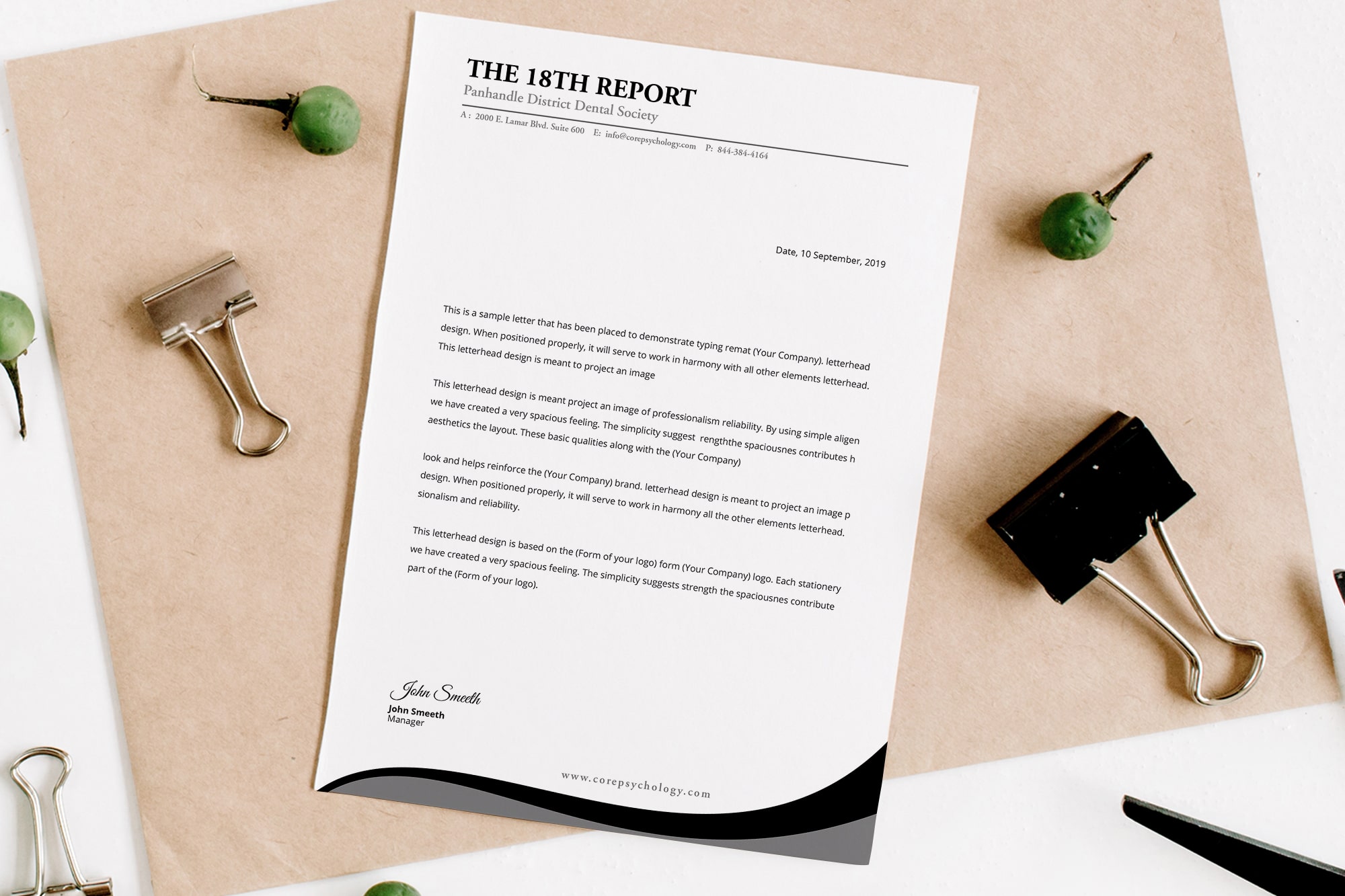 Letterhead Design by Pointless Pixels India for this project | Design #22607606