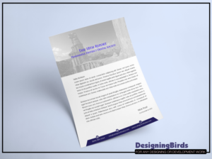 Letterhead Design by Designing Birds for this project | Design: #22605170