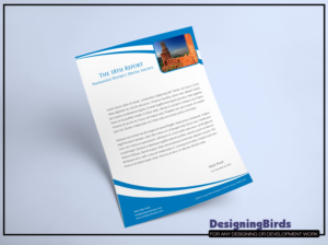 Letterhead Design by Designing Birds for this project | Design: #22606471