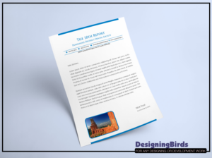 Letterhead Design by Designing Birds for this project | Design: #22606472