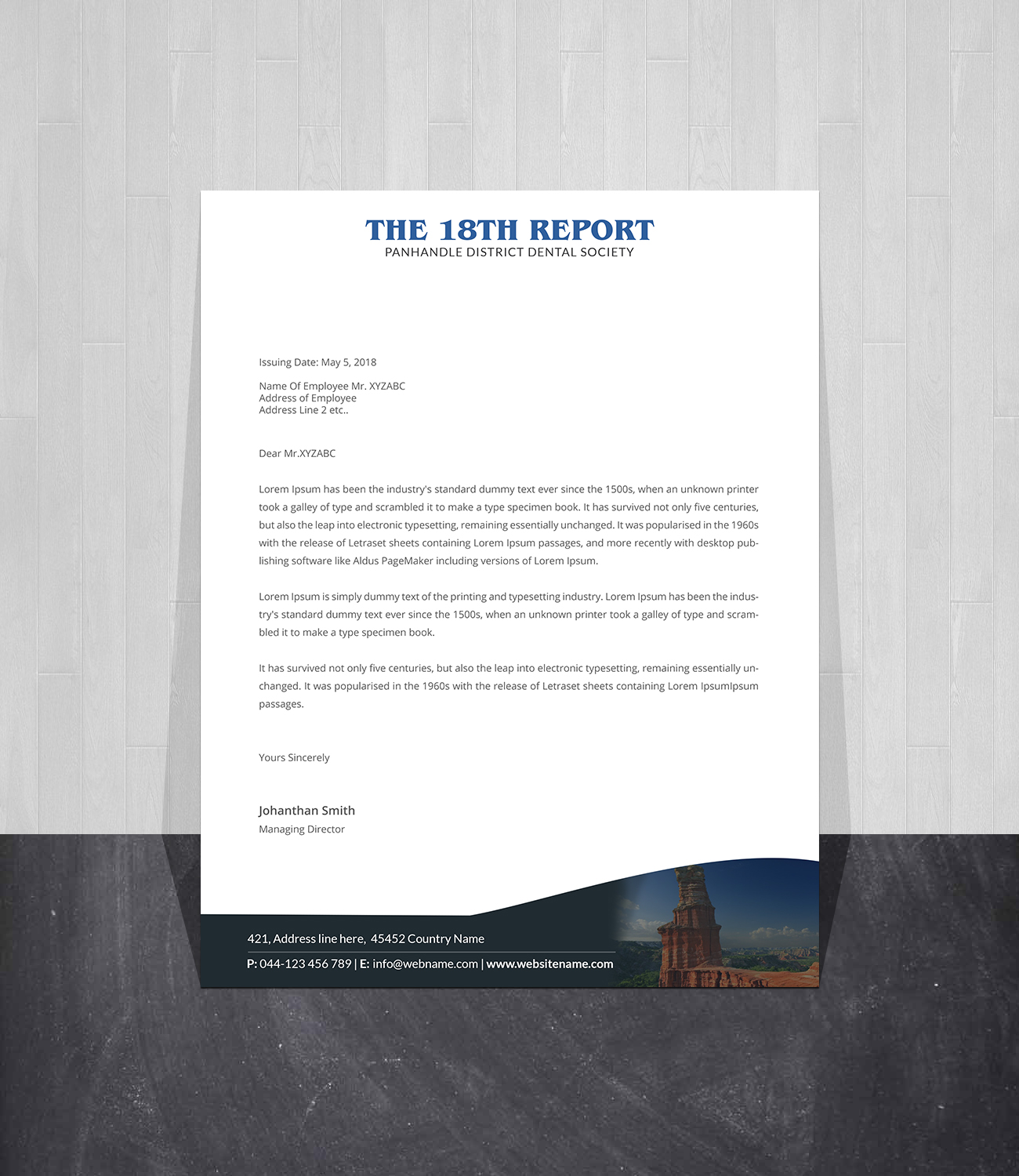 Letterhead Design by Creations Box 2015 for this project | Design #22607291