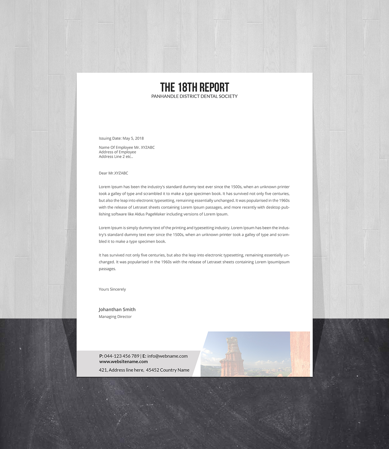 Letterhead Design by Creations Box 2015 for this project | Design #22607298