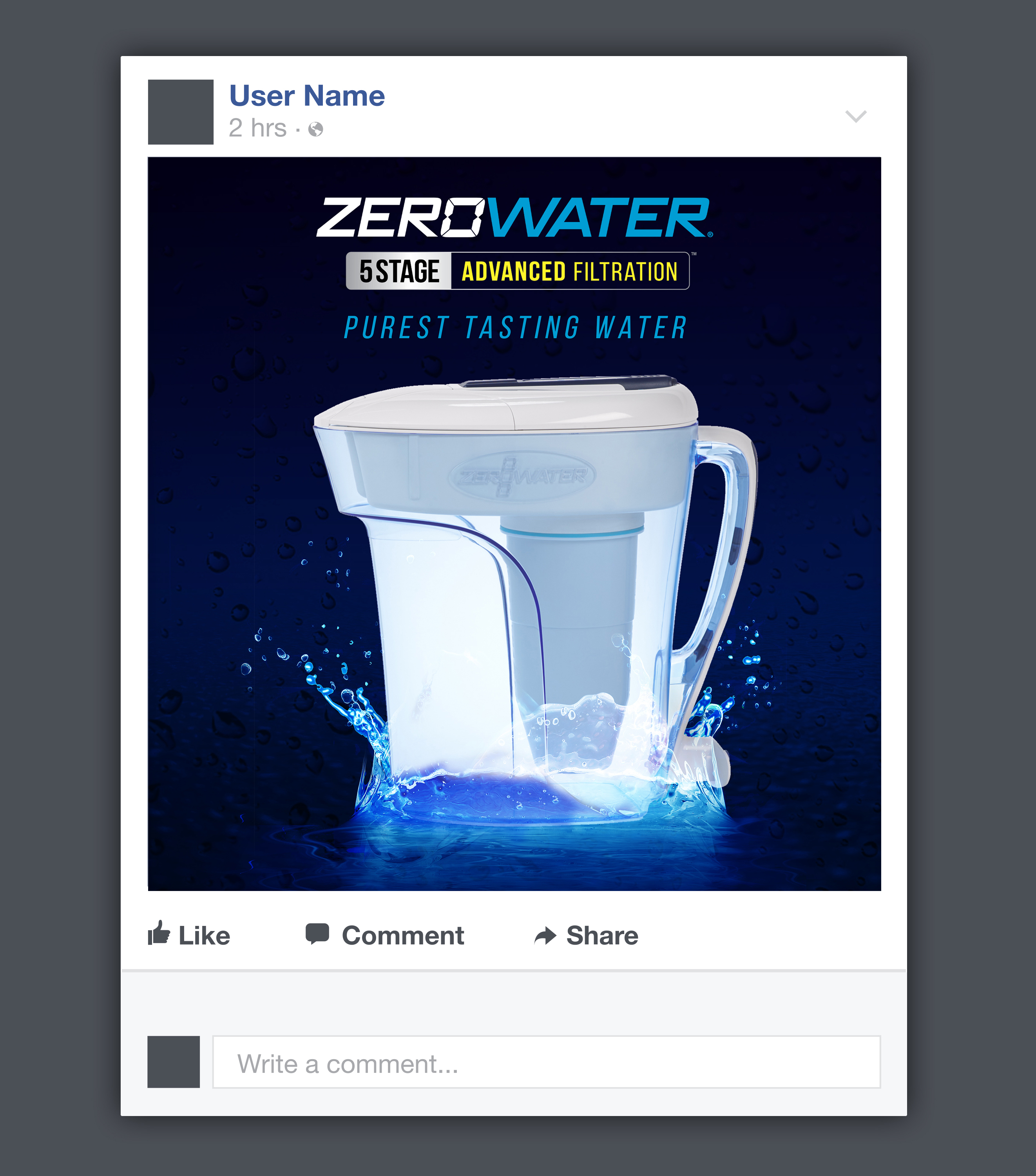 Graphic Design by SAI DESIGNS for ZeroWater | Design #22644731