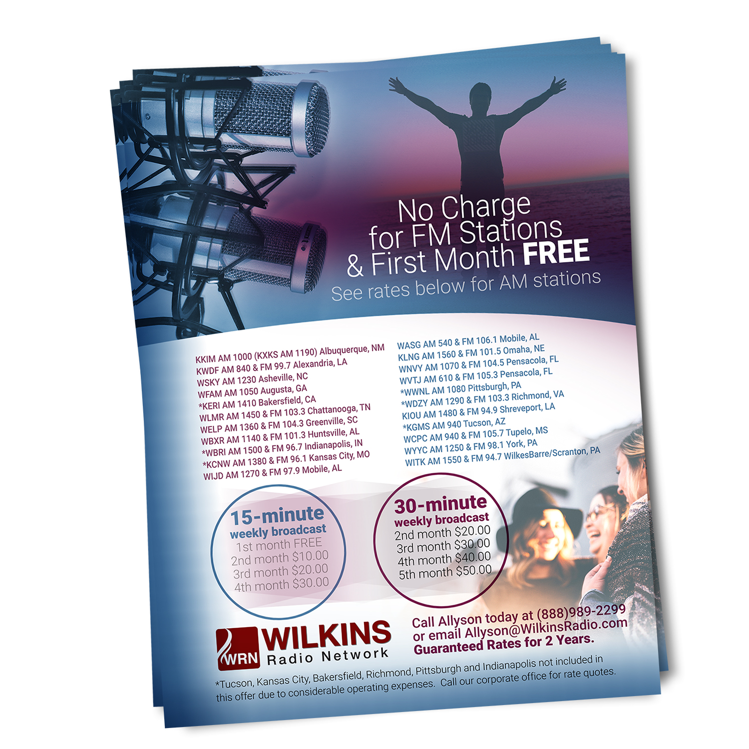 Flyer Design by see why for Wilkins Radio Network | Design #22602872