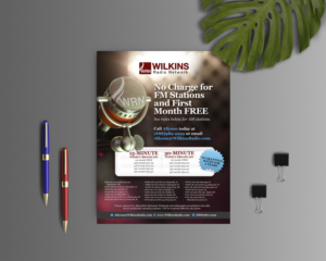 Flyer-Design von SEBA DESIGN für Wilkins Radio Network | Design: #22604306