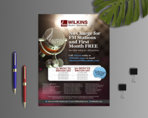 Flyer Design by SEBA DESIGN for Wilkins Radio Network | Design #22609118
