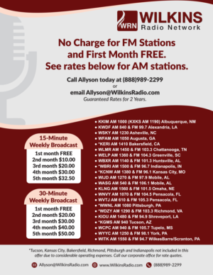 Flyer Design by Ravindra 1978 for Wilkins Radio Network | Design #22603100