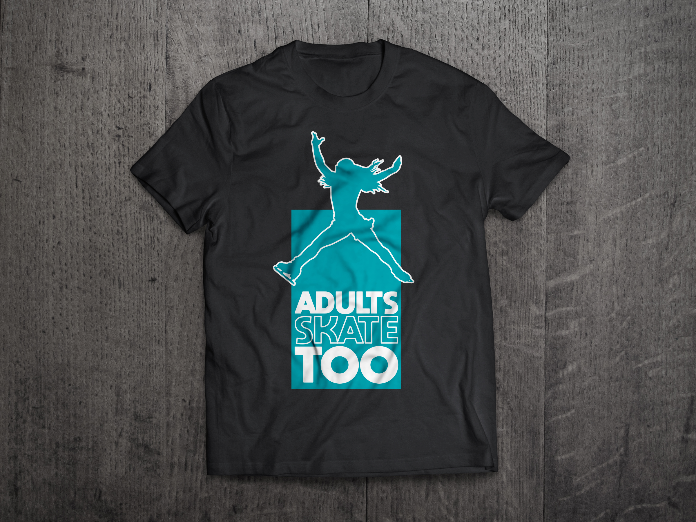 T-shirt Design by Jordygraph for Adults Skate Too | Design #22605886