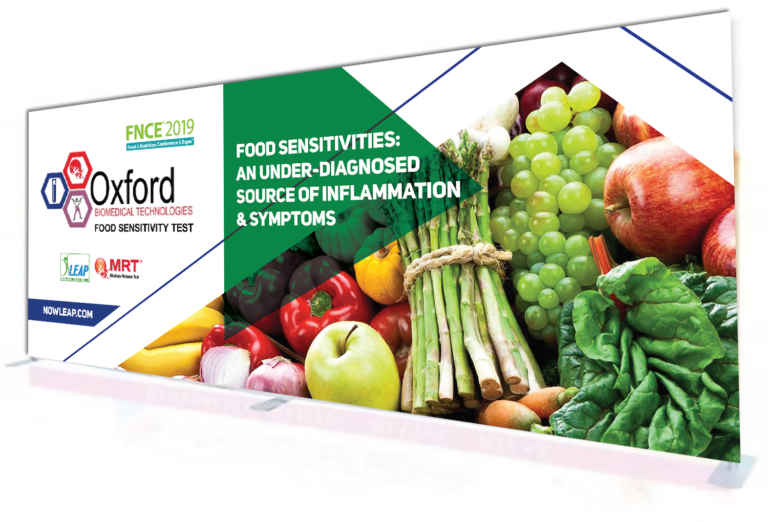 Diseño de Stand de Feria por Deziners Zone para Oxford Biomedical Technologies | Diseño #22606516