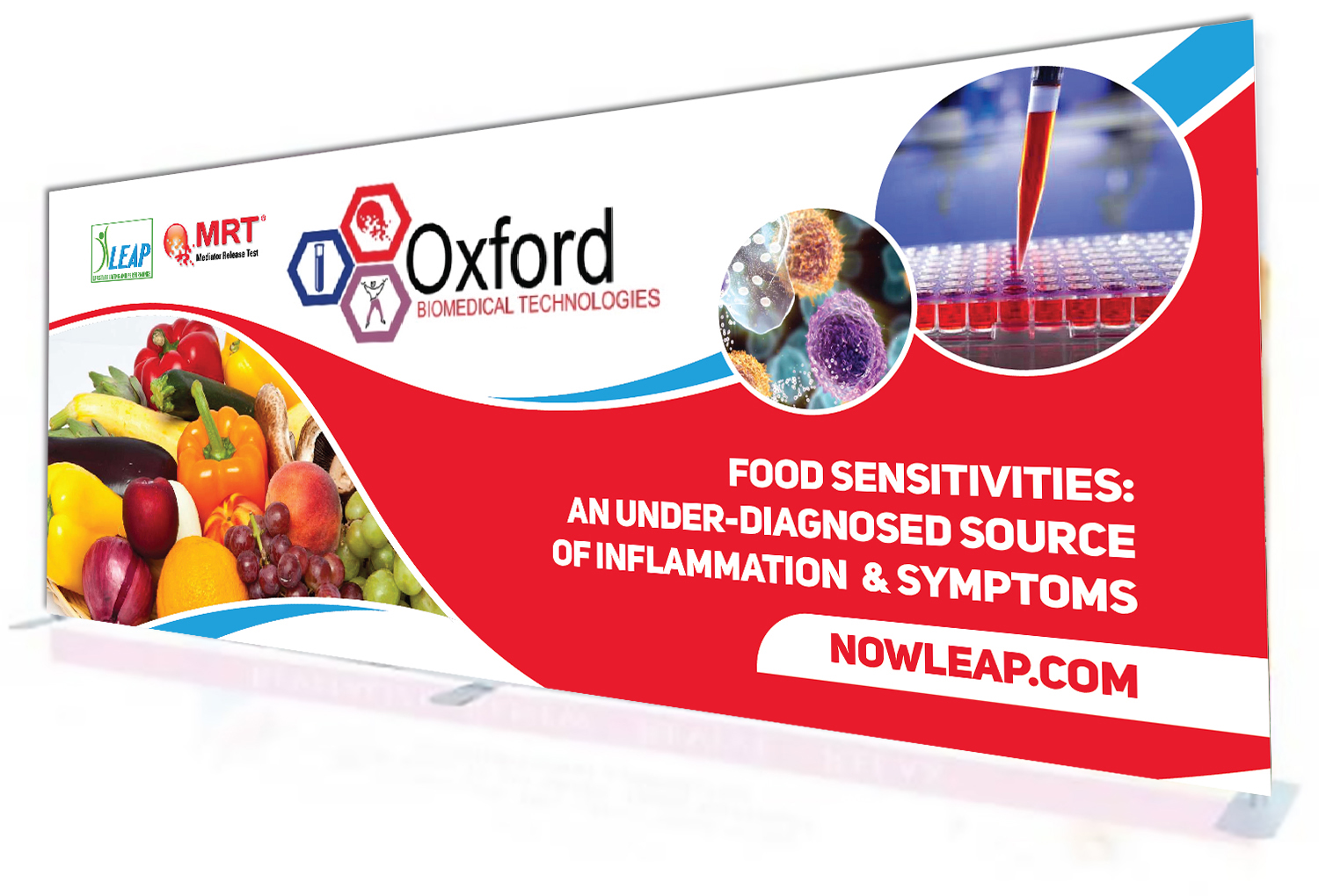 Trade Show Booth Design by Deziners Zone for Oxford Biomedical Technologies | Design #22717956