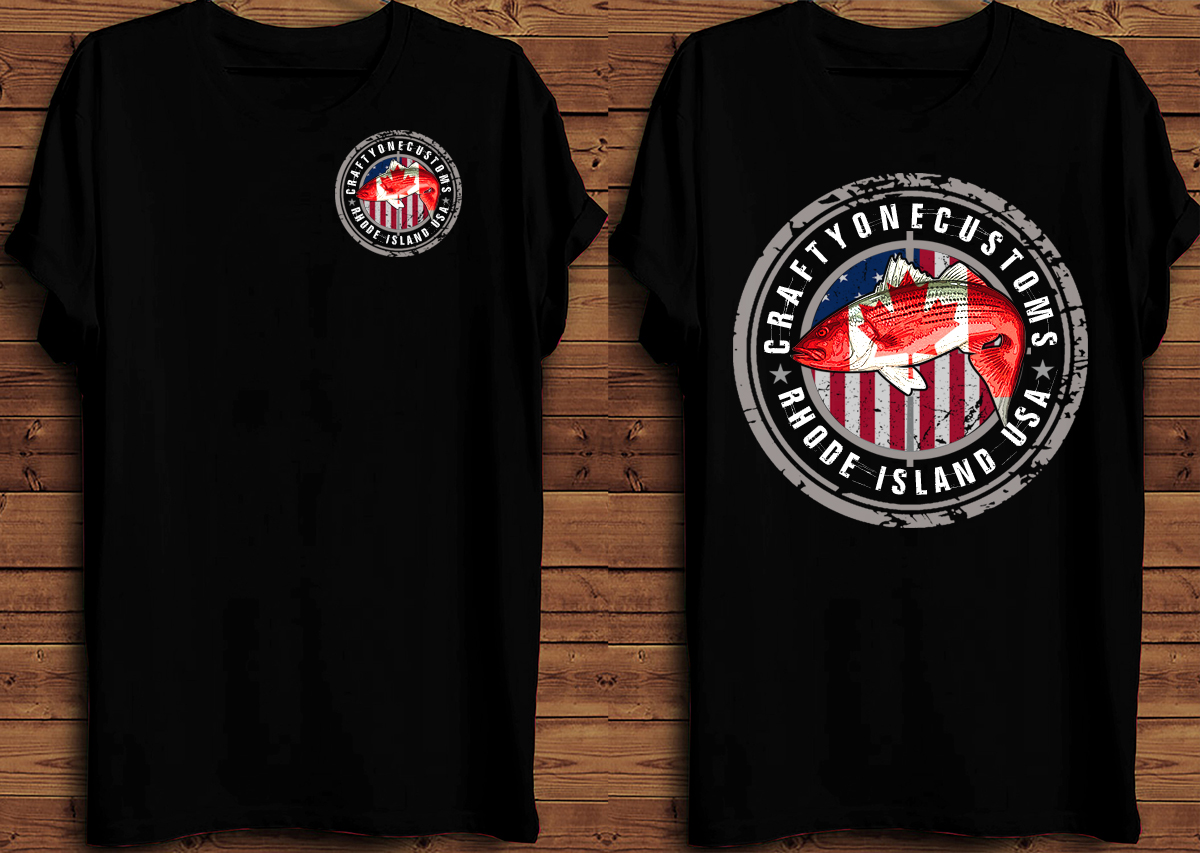 T-Shirt-Design von creative gravity für CraftyOneCustoms LLC | Design #22654428