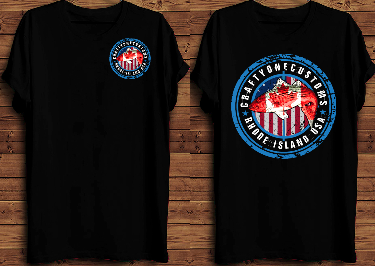 T-Shirt-Design von creative gravity für CraftyOneCustoms LLC | Design #22654489