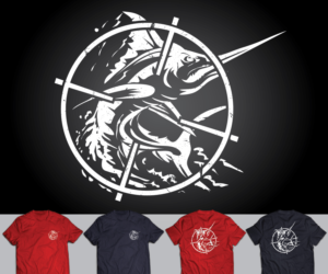 Target Fish Species Tee shirt design  | T-Shirt-Design von Tee and Eh?