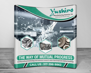 Yushiro Trade Show Booth Design | Grafik-Design von SAI DESIGNS