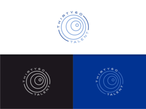 Thirty60 Talent | Logo Design by Atvento Graphics