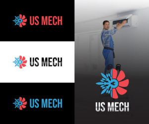 US Mech | Logo Design by Indrawasih