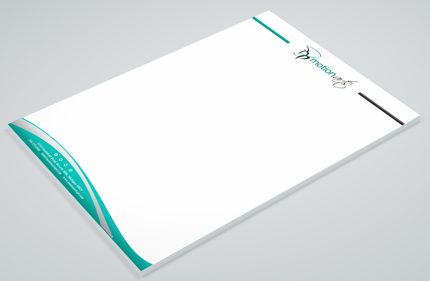 Schreibwaren-Design von Petter Goms für Motion Arts | Design #22613609