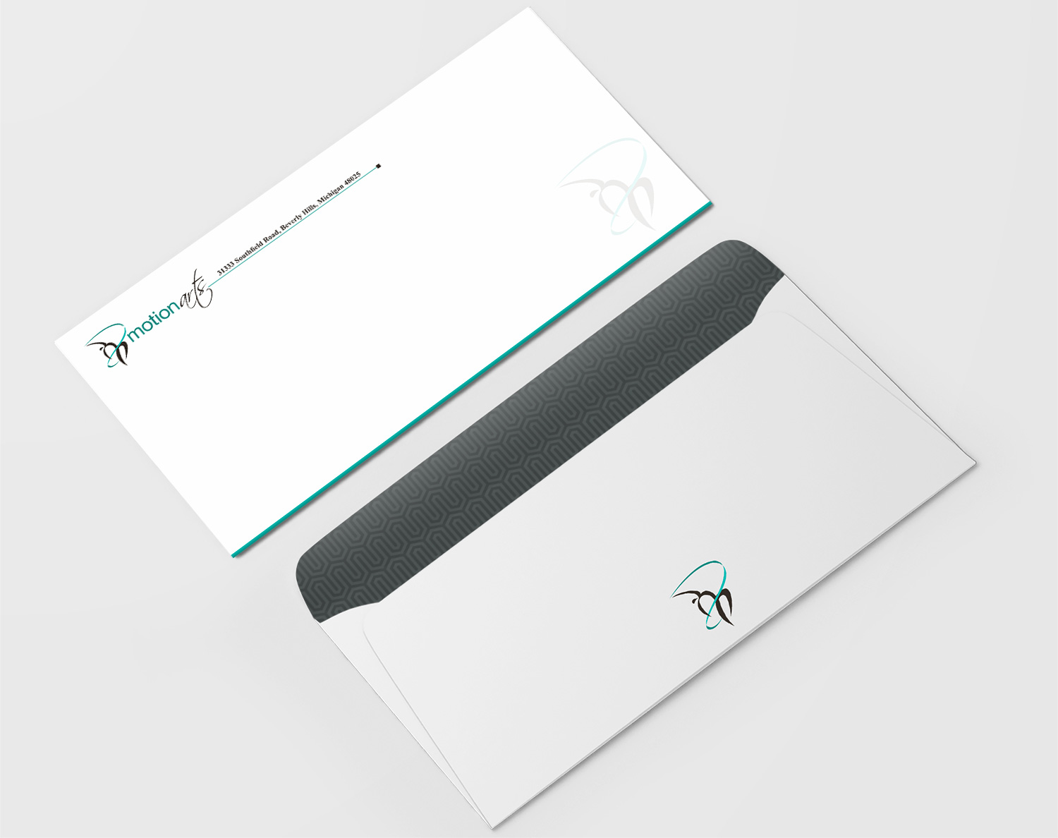 Stationery Design by Petter Goms for Motion Arts | Design #22613866