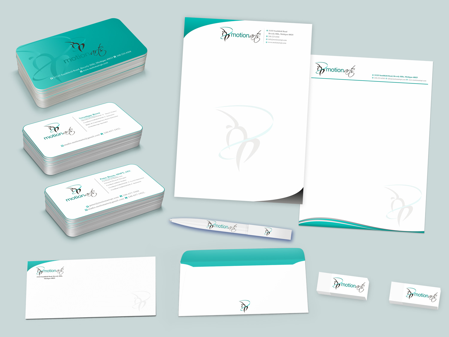 Design de Papeterie par Petter Goms pour Motion Arts | Design #22831964