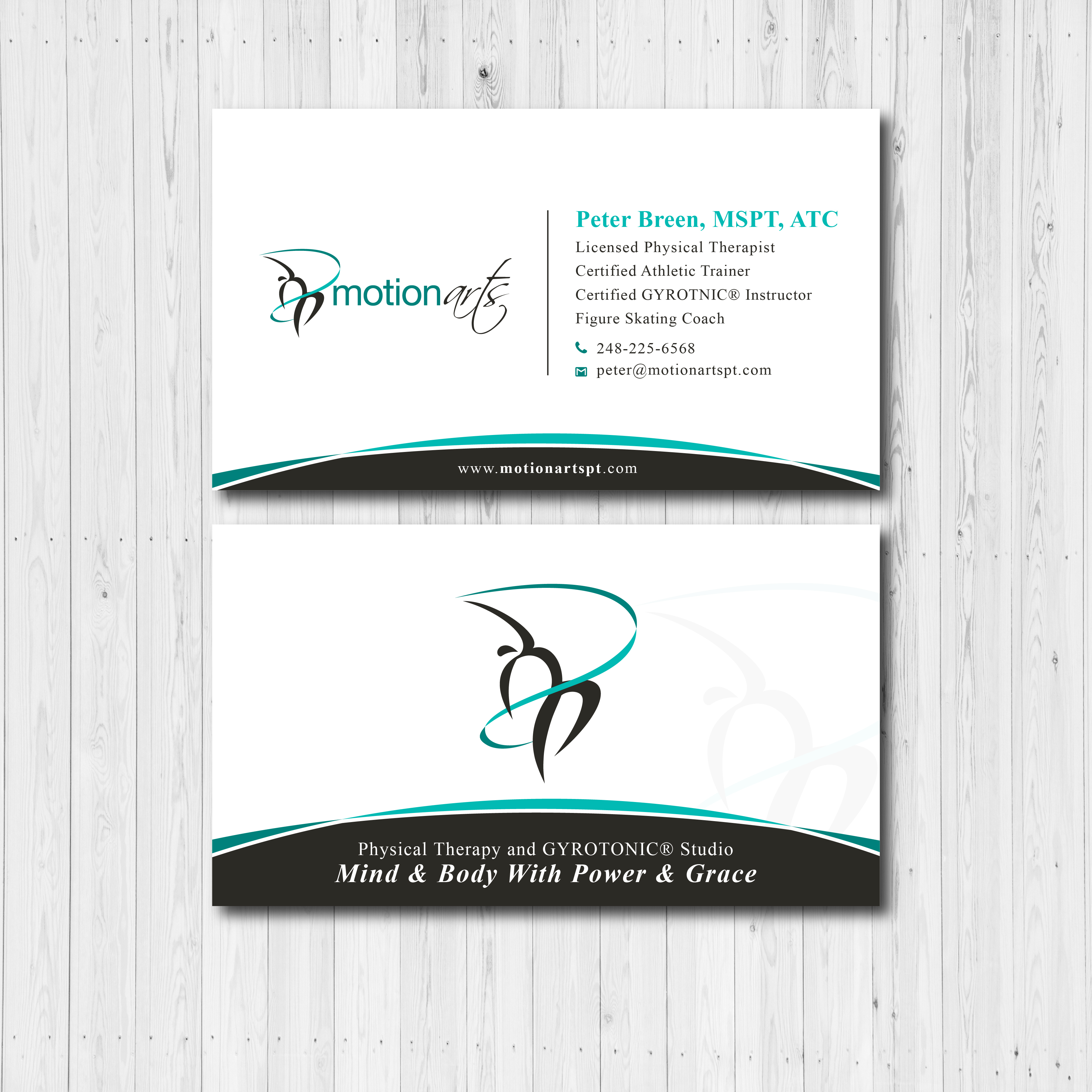 Stationery Design by Bold Pixels for Motion Arts | Design #22609714