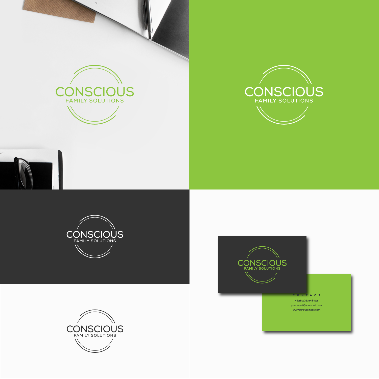 Diseño de Logo por wawaais para Conscious Family Solutions | Diseño #22605686