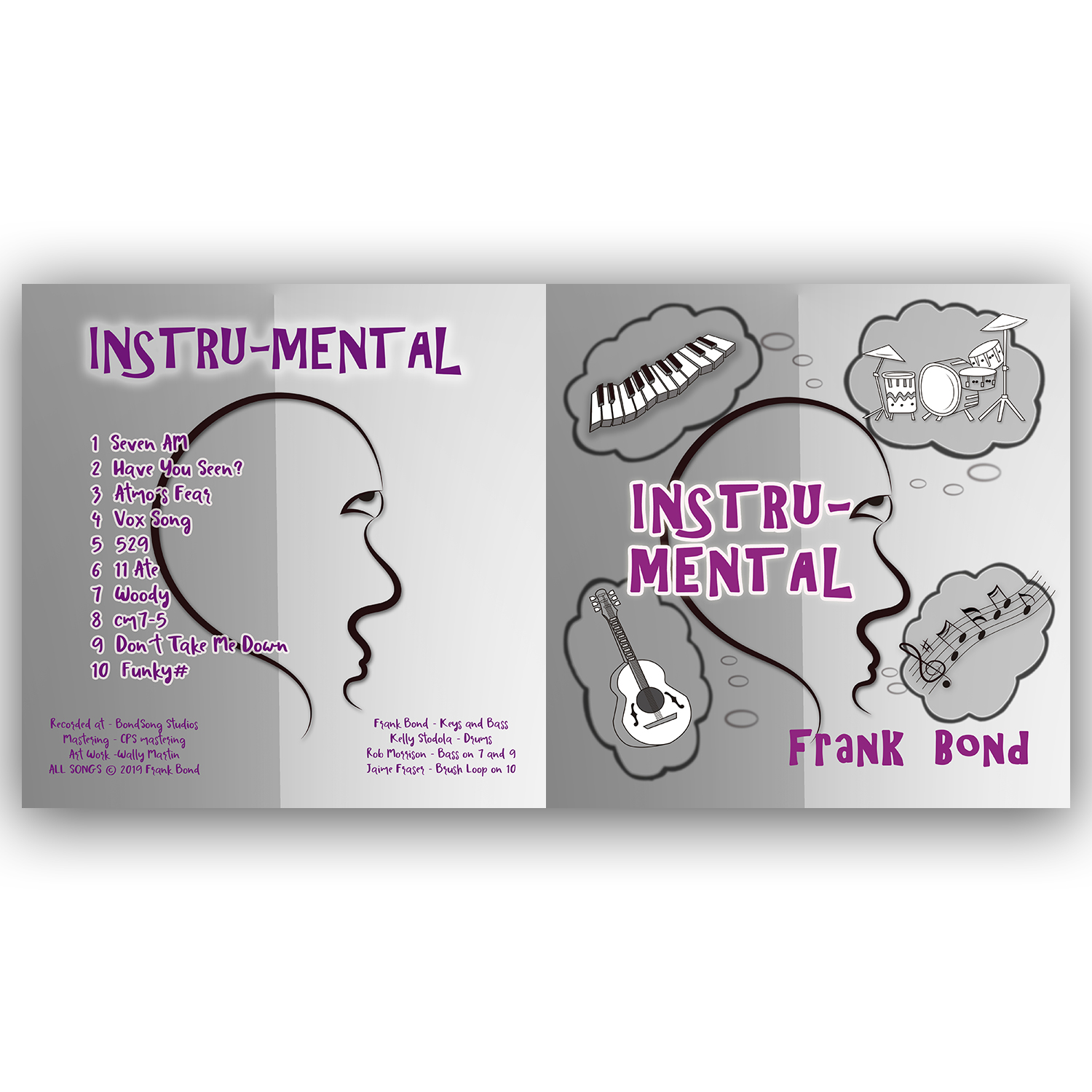 CD Cover Design by Wally_F for BondSong Music | Design #22615562