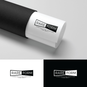 Rare Form - tag line under to be build rebuild | Logo Design by Rii