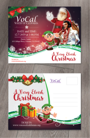 Flyer and Post Card Design  / A Very Elvis Christmas | Flyer-Design von alex989