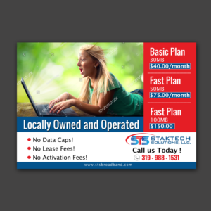 STS Broadband 1/2 page flyer* | Flyer-Design von Schöpfer