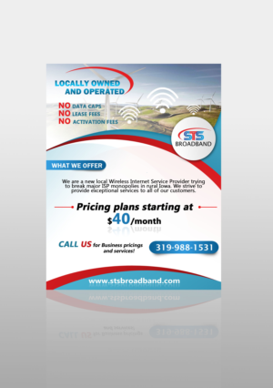 STS Broadband 1/2 page flyer* | Flyer-Design von Adnan.design