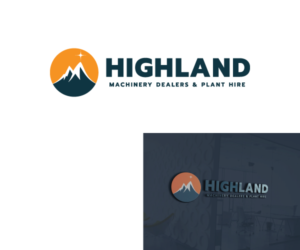 Highland Machinery Dealers & Plant Hire  | Logo Design by kimcam