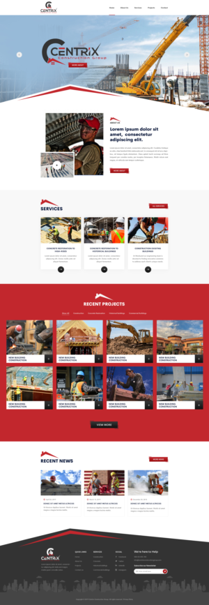 Web Design par pentaxial pour ce projet | Design #22645853