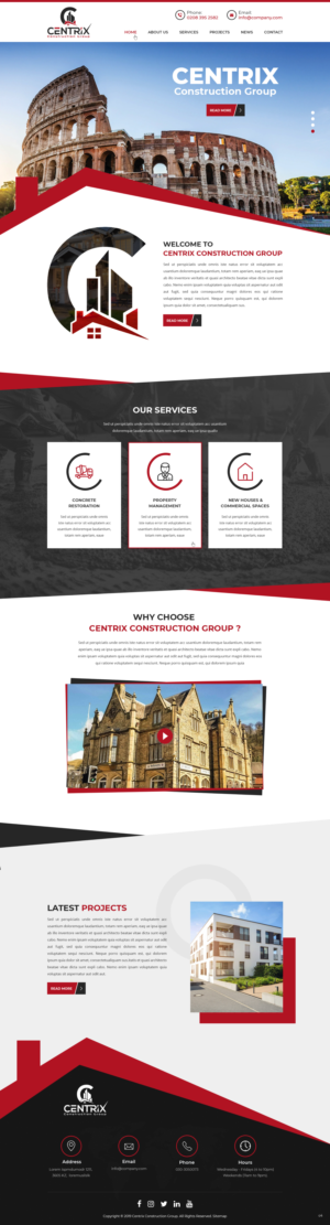 Web Design by pb for this project | Design: #22618566