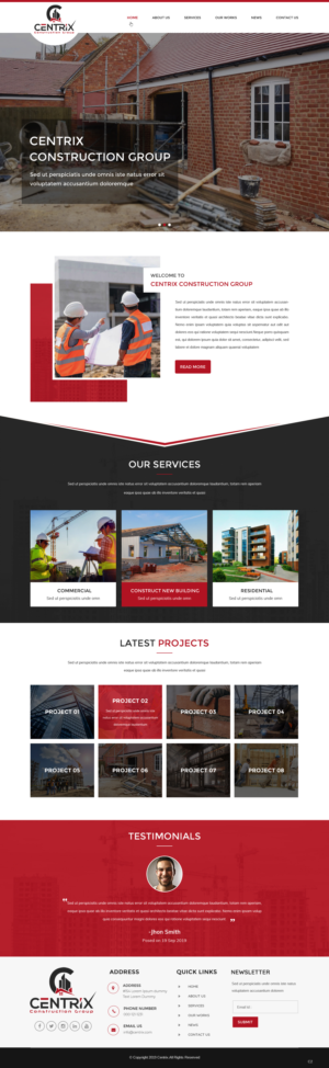 Web Design by pb for this project | Design: #22618567