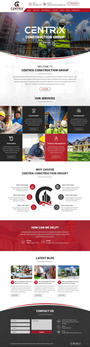 Web Design by pb for this project | Design: #22618568