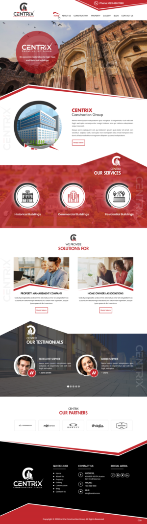 Web Design by pb for this project | Design: #22618573