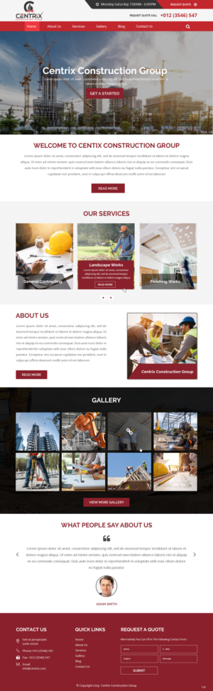 Web Design by pb for this project | Design: #22618578