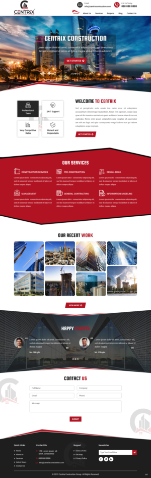 Web Design by pb for this project | Design: #22618586